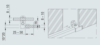 Glass clamp